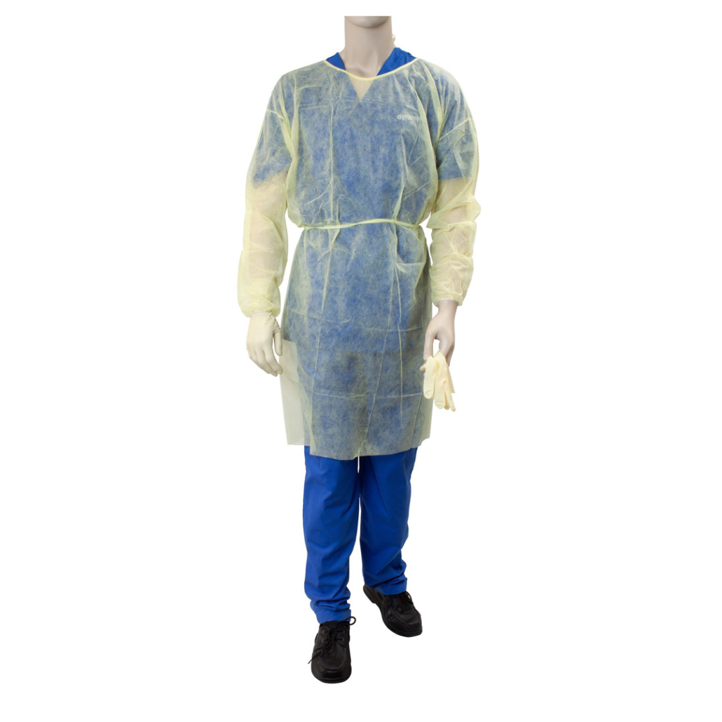 Isolation Gown Fluid Resistant Bahamas Medical & Surgical Supplies Ltd.