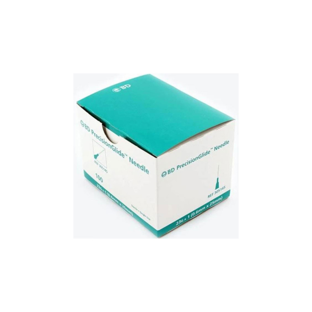BD PrecionGlide™ Needle, Sterile, 23G X 1, 100ct – Bahamas Medical ...